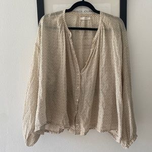 The Jane Blouse by Dôen, Pink Bisou Floral